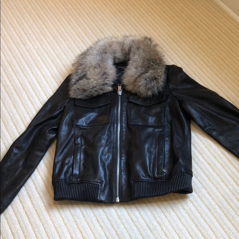 Andrew Marc leather jacket